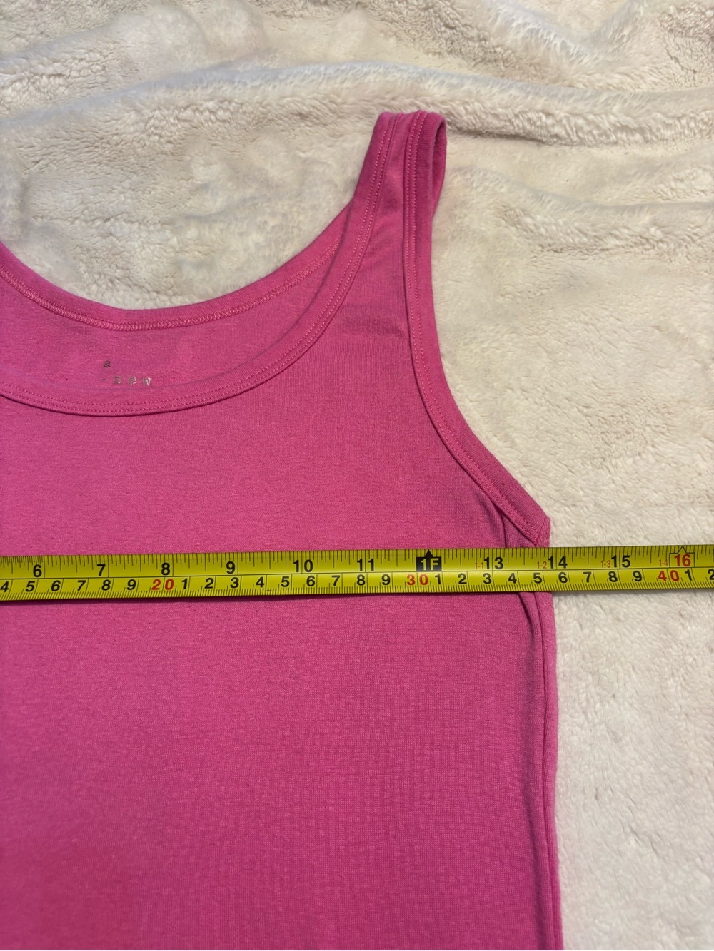 A New Day SET 3 Tank Tops Small Pink, Teal, Red - 3-Pack Bundle Cotton Stretchy - Picture 6 of 16